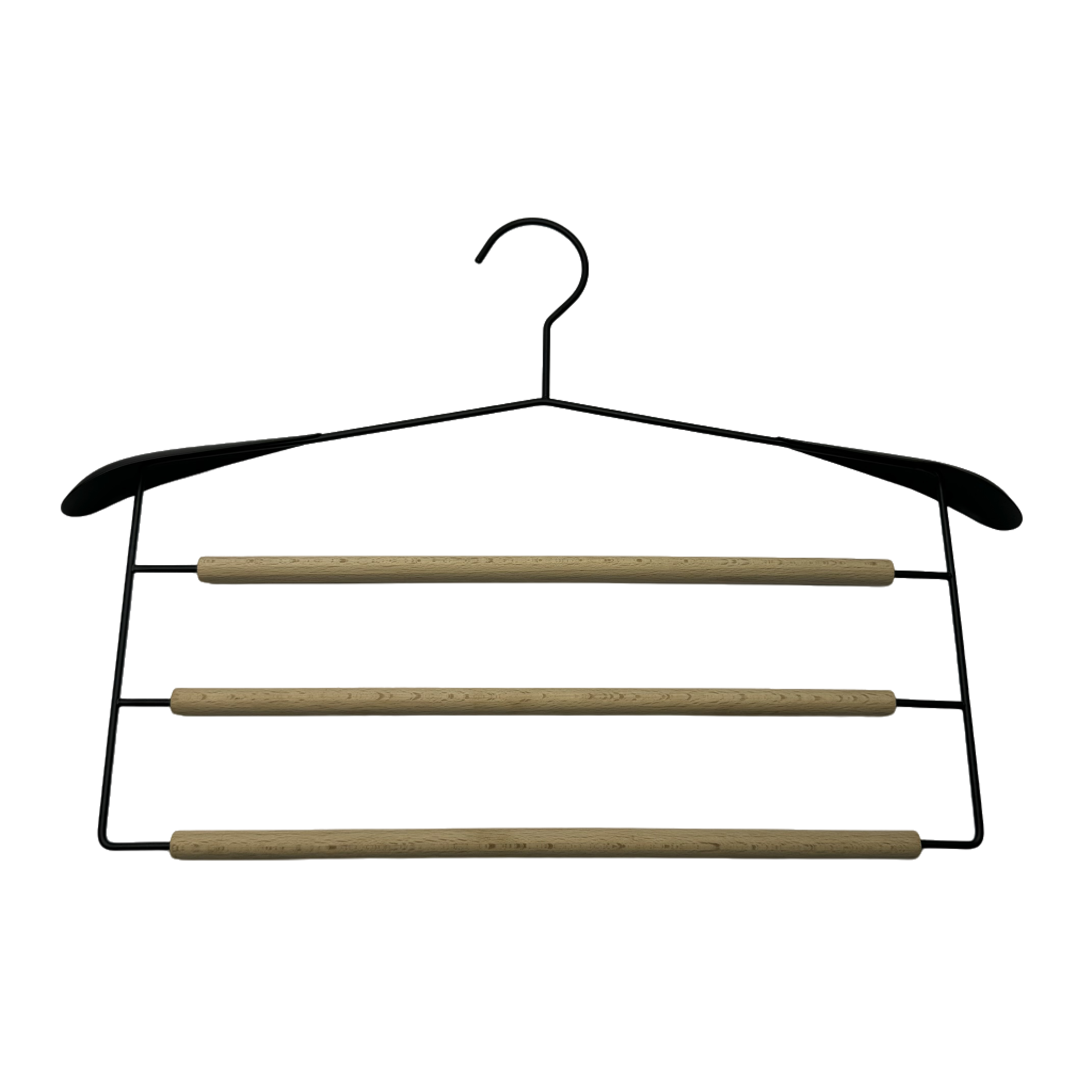 3 Layers Metal&Wood Hanger