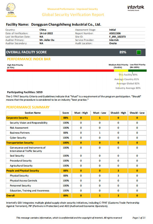 GSV-Report