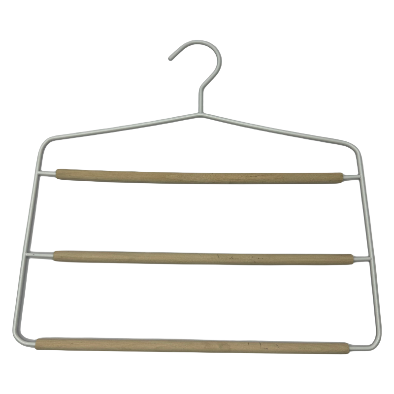 3 Layers  Metal&Wood Hanger